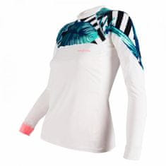 AQUALUNG Dámske lycrové tričko RASH GUARD Xscape, dlhý rukáv biela 2XL - 46