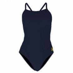 Michael Phelps Dámske plavky SOLID MID BACK LADY navy blue modrá XS - 36