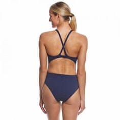 Michael Phelps Dámske plavky SOLID MID BACK LADY navy blue modrá XS - 36