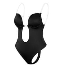 Dámske body pod prsia SilkBody, čierna, M normal