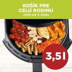 Rosmarino Teplovzdušná fritéza Infinity Pro, 3,5 l