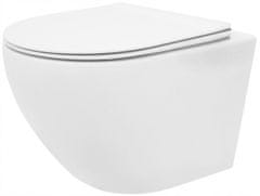 REA Závesné WC Carlo Mini Rimless Duroplast/Flat REA-C2760 - Rea