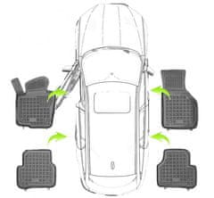 REZAW-PLAST Koberce gumenné Rezaw Plast Audi Q5 2008 - 2017, 200306,