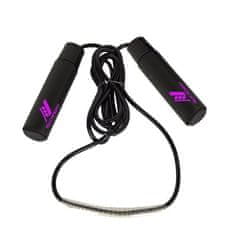 Rucanor Jump rope weight švihadlo so závažím Čierna/ružová