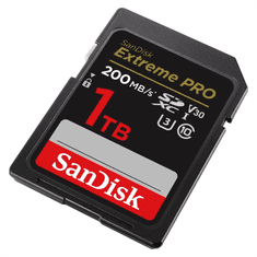 SanDisk Extreme PRE 1TB SDXC Memory Card 200MB/s a 140MB/s, UHS-I, Class 10, U3, V30