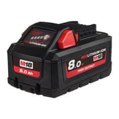 Milwaukee Batérie - akumulátor 18V 8.0 Ah Li-Ion, pre aku náradia - Milwaukee M18 HB8 HIGH OUTPUT