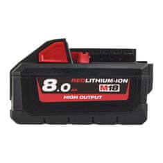 Milwaukee Batérie - akumulátor 18V 8.0 Ah Li-Ion, pre aku náradia - Milwaukee M18 HB8 HIGH OUTPUT