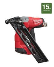 Milwaukee Aku klincovačka uhlová 18V, zásobník na 110 klincov - Milwaukee M18 CN15GA-0X