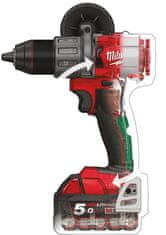 Milwaukee Aku príklepová vŕtačka - skrutkovač 135 Nm, 18V 5,0 Ah Li-Ion - Milwaukee M18 FPD2-502X