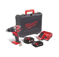 Milwaukee Aku príklepová vŕtačka - skrutkovač bezuhlíkový 18V, 4,0 Li-Ion - Milwaukee M18 CBLPD-422C