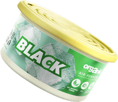 Natural Fresh Vôňa do auta Organic plechovka s viečkom Black 42 g