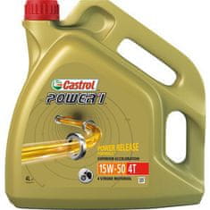 CASTROL Motocyklový olej Castrol POWER1 15W50 4L