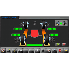 Golemtech 3D Geometria podvozkov, elektronické automatické sledovanie terčov - Golemtech