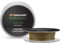 Tandem Baits Šnúra na nadväzce Stealth Silk Stripper 15m, farba: kamufláž nosnosť 3