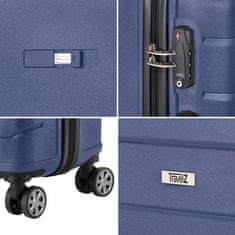 TRAVEL Z Sada kufrov Big Bars Blue 3-set