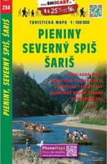 SC 234 Pieniny, Severný Spiš, Šariš 1:100 000