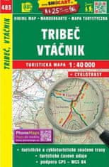 SC 483 Tribeč, Vtáčnik 1:40 000