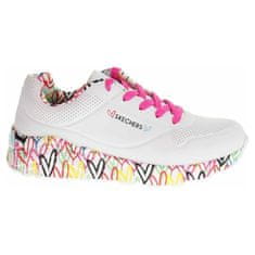 Skechers Obuv biela 28.5 EU Uno Lite Lovely Luv