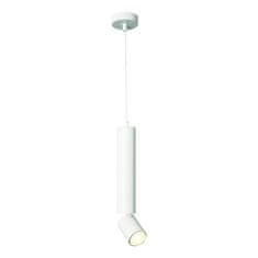 ACA ACA Lighting závesné svietidlo 1XGU10 BABEL biela kov IP20 D5,6XD8XH140CM RA3551PWH