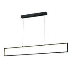 ACA ACA Lighting závesné svietidlo LED 32W 3000K 2600lm AELIA čierna kov IP20 120X6XH150CM PN30LEDPBK