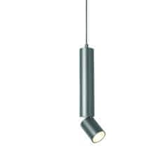 ACA ACA Lighting závesné svietidlo 1XGU10 BABEL sivá kov IP20 D5,6XD8XH140CM RA3551PGY