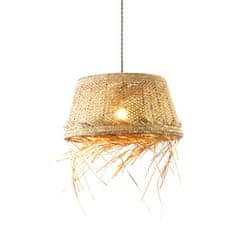 ACA ACA Lighting závesné svietidlo 1xE27 ANDROS GRASS ratan D40X120CM OD94891PG