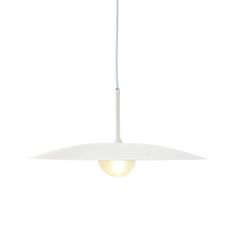 ACA ACA Lighting závesné svietidlo 1xG9 AFINAR biela kov plus matné sklo D40X120CM OD94451PW