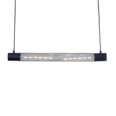 ACA ACA Lighting závesné svietidlo 2XE27 čierna kov 72X6XH120CM ALCATRAZ OD602P72BK