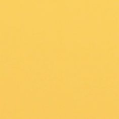 Vidaxl Balkónová markíza, žltá 120x300 cm, oxfordská látka