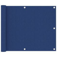 Vidaxl Balkónová markíza, modrá 75x300 cm, oxfordská látka