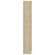 Petromila vidaXL Vitrína, dub sonoma 82,5x30,5x185,5 cm, kompozitné drevo