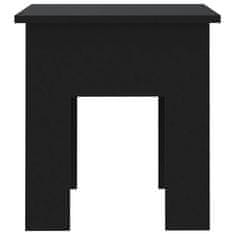Vidaxl Konferenčný stolík, čierny 40x40x42 cm, kompozitné drevo
