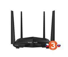 Tenda AC10 WiFi AC Router 1200Mbps, 1x GWAN, 3x GLAN, VPN server/klient, WISP, Universal Repeater