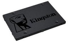 Kingston SSD 960GB A400 SATA III 2.5" TLC 7mm (čítanie/zápis: 540/500MB/s; 90/50K IOPS)