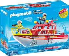 Playmobil 70147 Záchranný hasičský čln s motorom