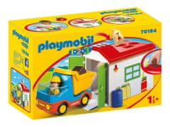Playmobil Playmobil 70184 Vyklápacie auto s garážou vkladačka