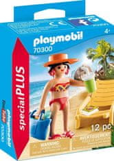 Playmobil Playmobil 70300 Rekreantka s lehátkom