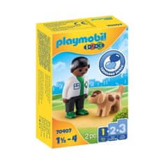 Playmobil Playmobil 70407 Veterinár so psíkom