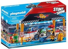 Playmobil Playmobil 70552 Kaskadérska show Servisný stan