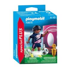 Playmobil Playmobil 70875 Futbalistka s bránkou