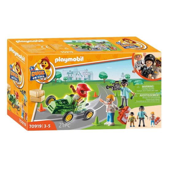 Playmobil Playmobil 70919 Záchranná akcia: Pomôžte pretekárovi!