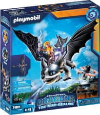 Playmobil 71081 Dragons Deväť ríš Thunder a Tom