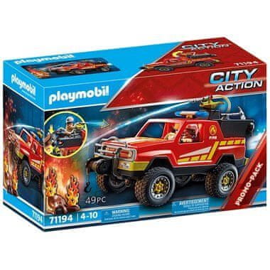 Playmobil 71194 hasičský automobil