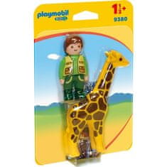 Playmobil Playmobil 9380 Ošetrovateľ žiráf