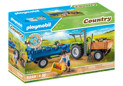 Playmobil Playmobil Country 71249 Traktor s prívesom