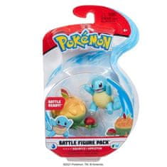 Jazwares Pokémon figúrky Squirtle a Appletun 5 cm