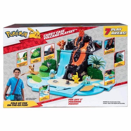 Jazwares Pokémon Puzdro na prenášanie pokémonov Carry Case Volcano