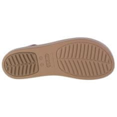 Crocs Sandále fialová 38 EU Brooklyn Low Wedge