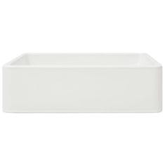 Vidaxl Keramické umývadlo, biele, 41x30x12 cm