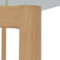 Petromila vidaXL Jedálenský stôl, 118x68x75 cm